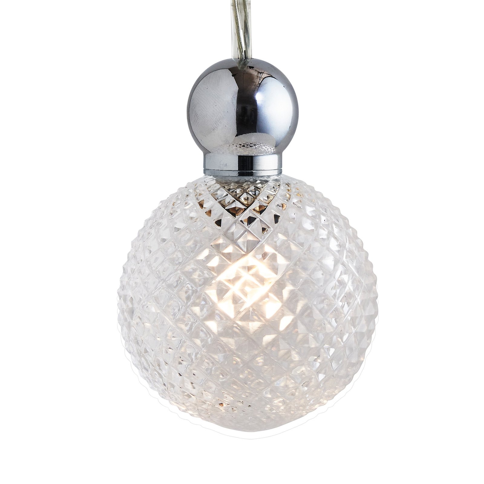 EBB & FLOW Uva M/L Ball silver clear mini check