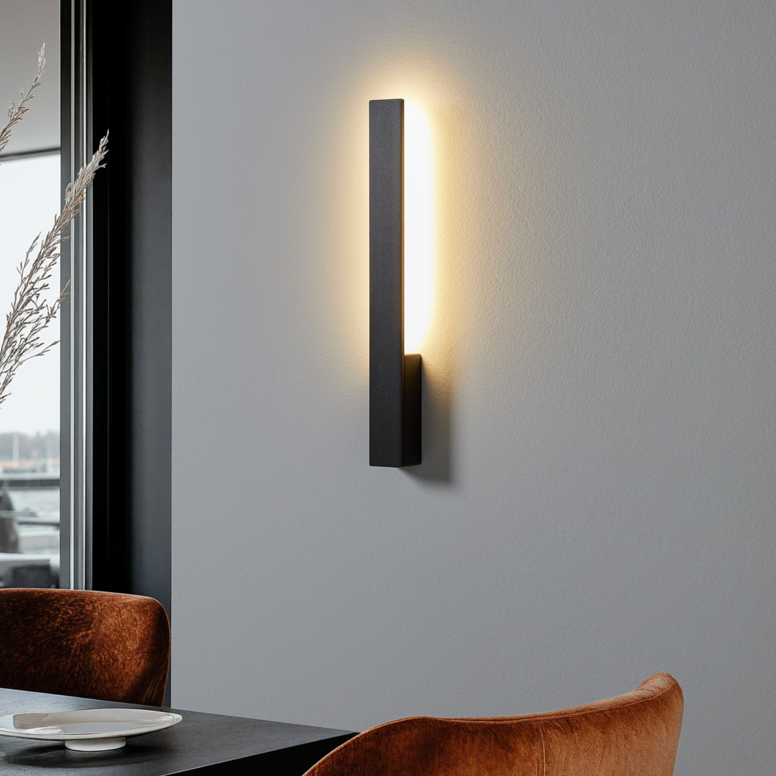 Ivano Wandlamp Black - Arcchio