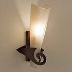 Terzani Phantom - elegant wall light rust gold