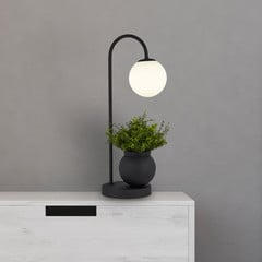 Lampada da tavolo X Lunar, vaso da fiori