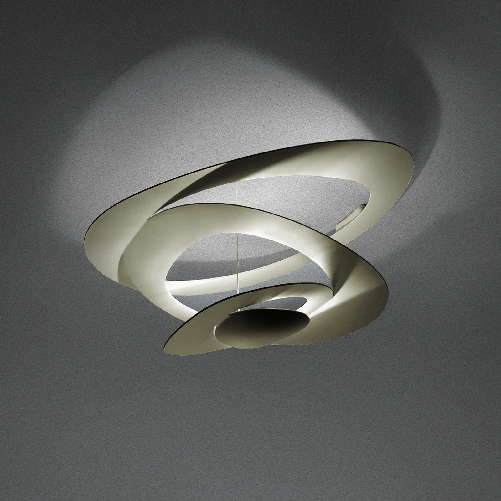 Plafonieră Artemide Pirce LED 3.000 K auriu
