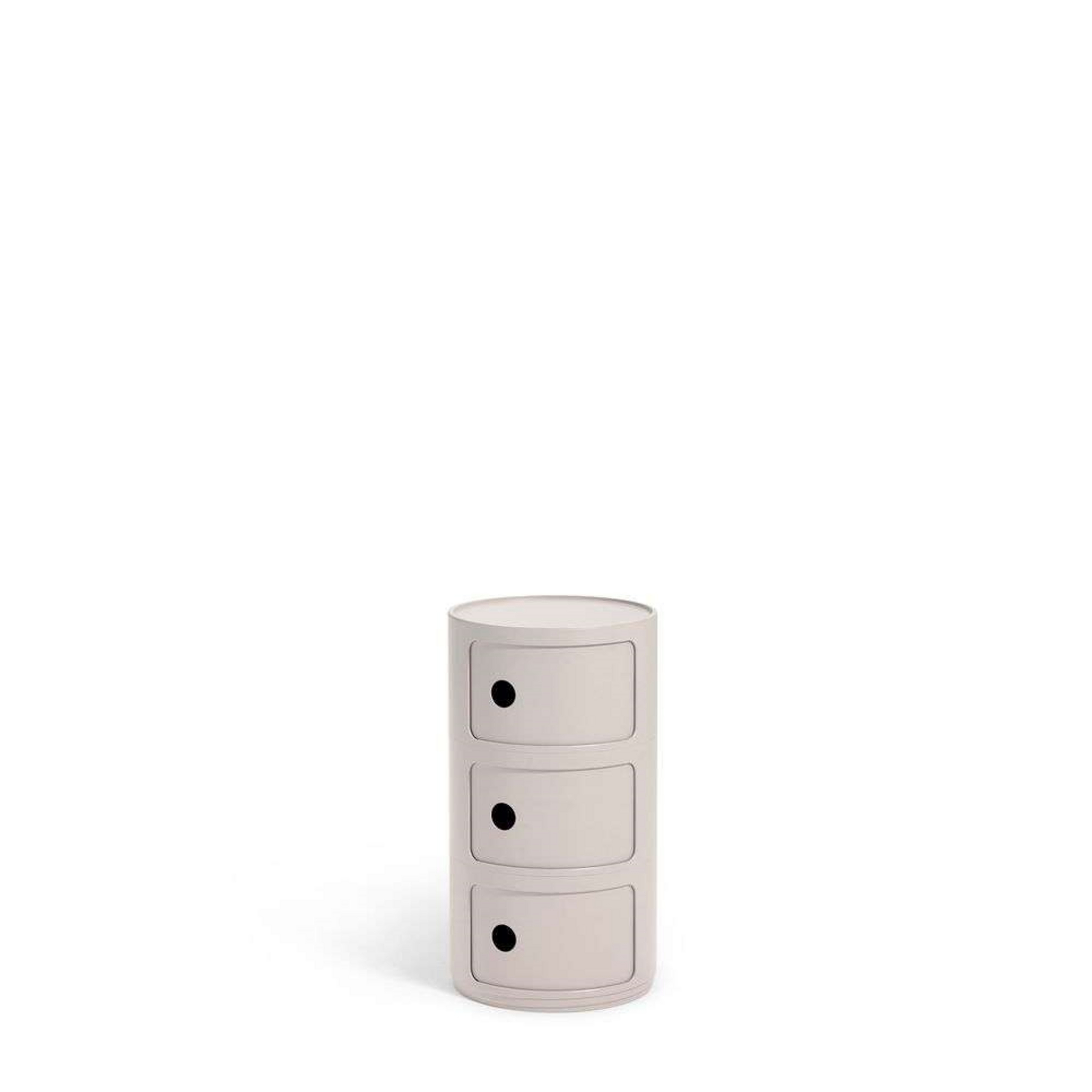 Componibili Bio 3 Side Table Cream - Kartell