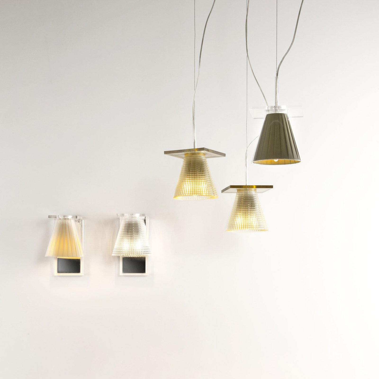 Light Air Pendelleuchte Sculped Kristall - Kartell