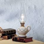 Rustico asztali lámpa vidéki stílusban