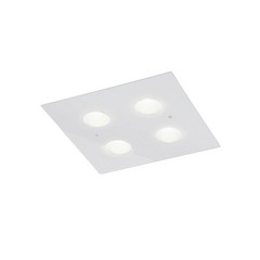 Helestra Nomi LED laevalgusti 38x38cm tuhmvalge