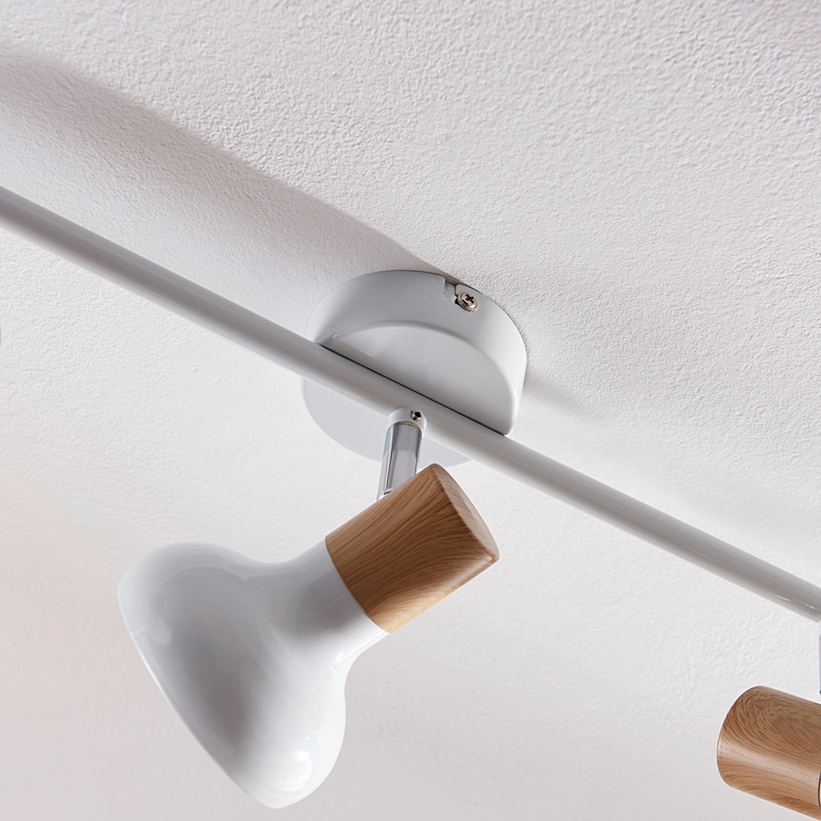 Fridolin 3 Ceiling Lamp White - Lindby