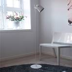 Dyberg Larsen Oslo floor lamp made of metal, white