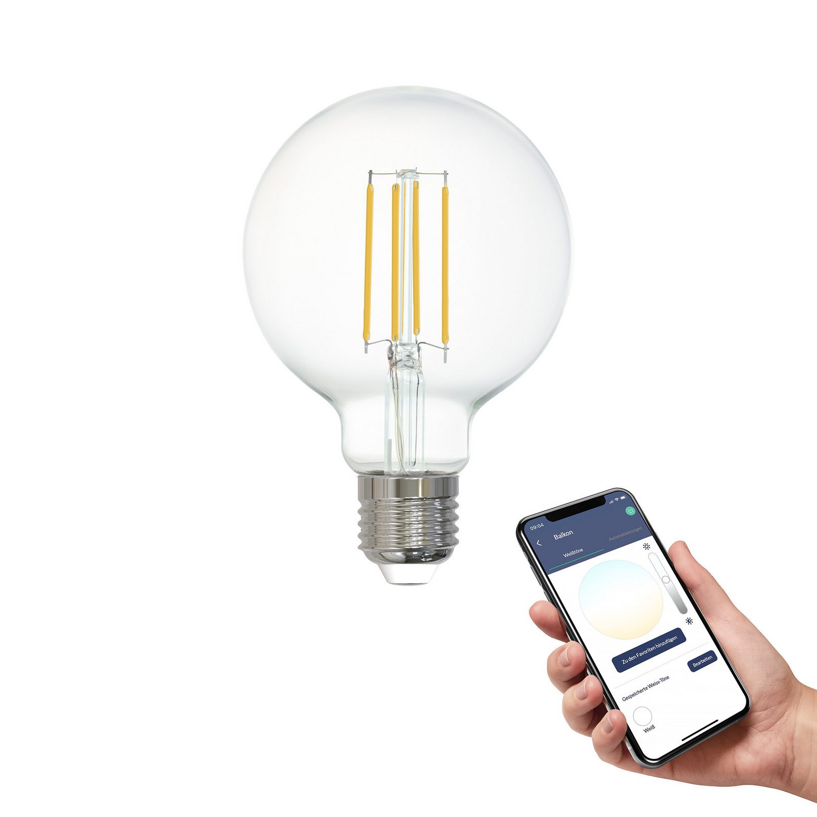 EGLO connect-z E27 G80 glob LED 6W 806lm 4000K