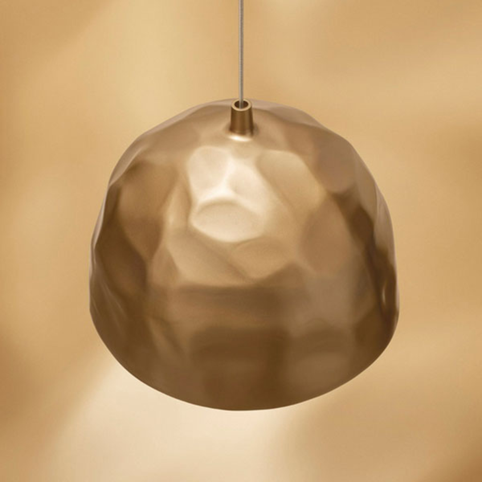 Foscarini Bump pendant light, gold