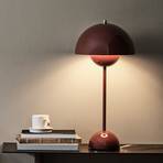 &Tradition Flowerpot VP3 Tisch, rotbraun