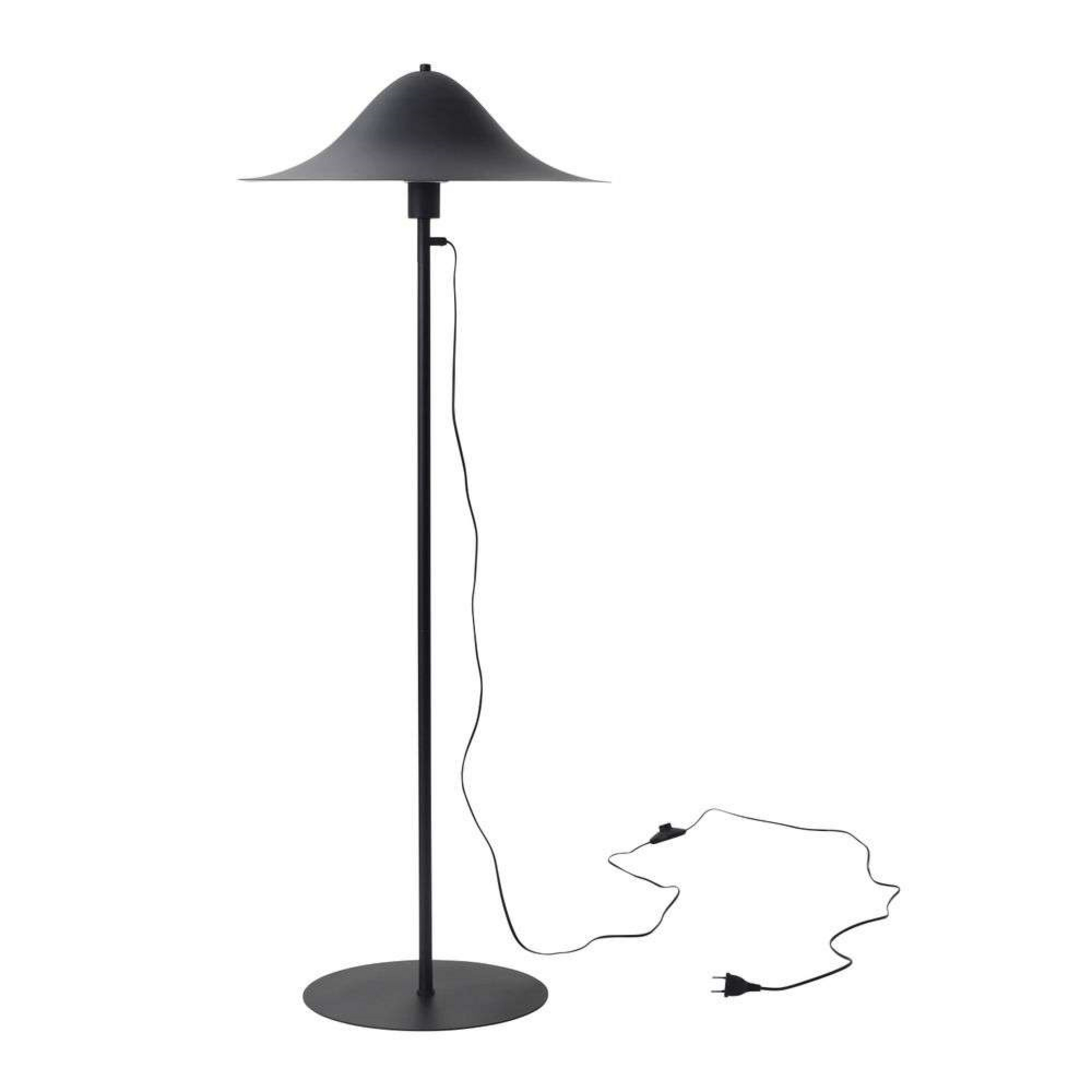 Hans 130 Podna lampa Crna - Pholc