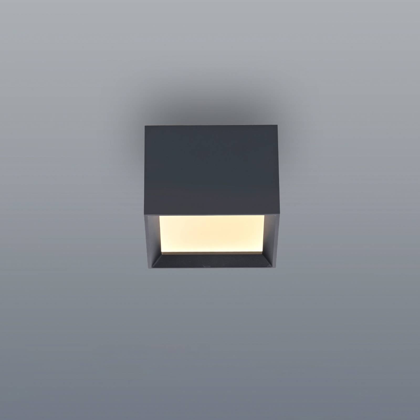 LED-loftlampe PURE Manhattan, mystic grey, 1 lyskilde, CCT