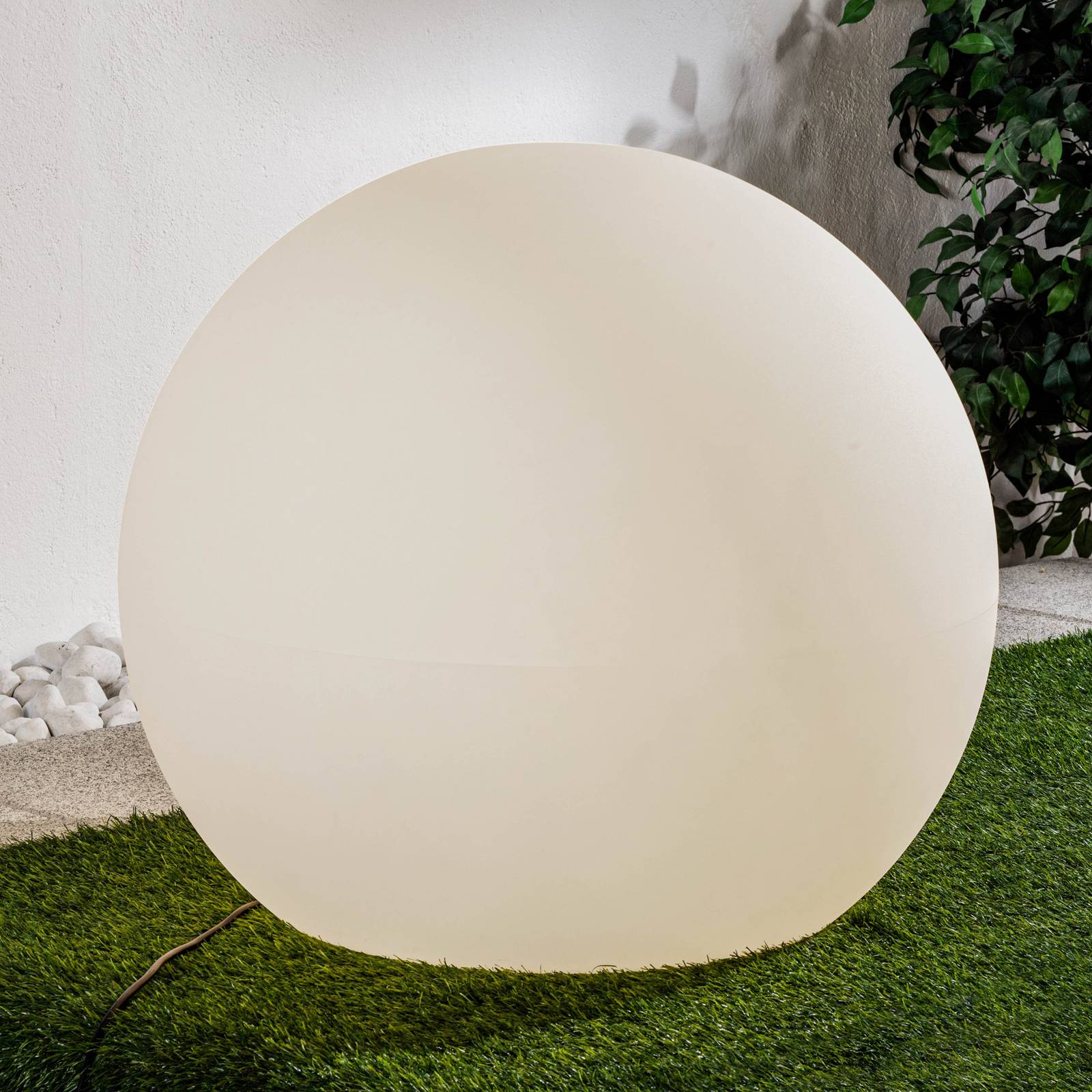 Euluna Luminaire décoratif d’extérieur Cumulus XL sphère Ø 80 cm