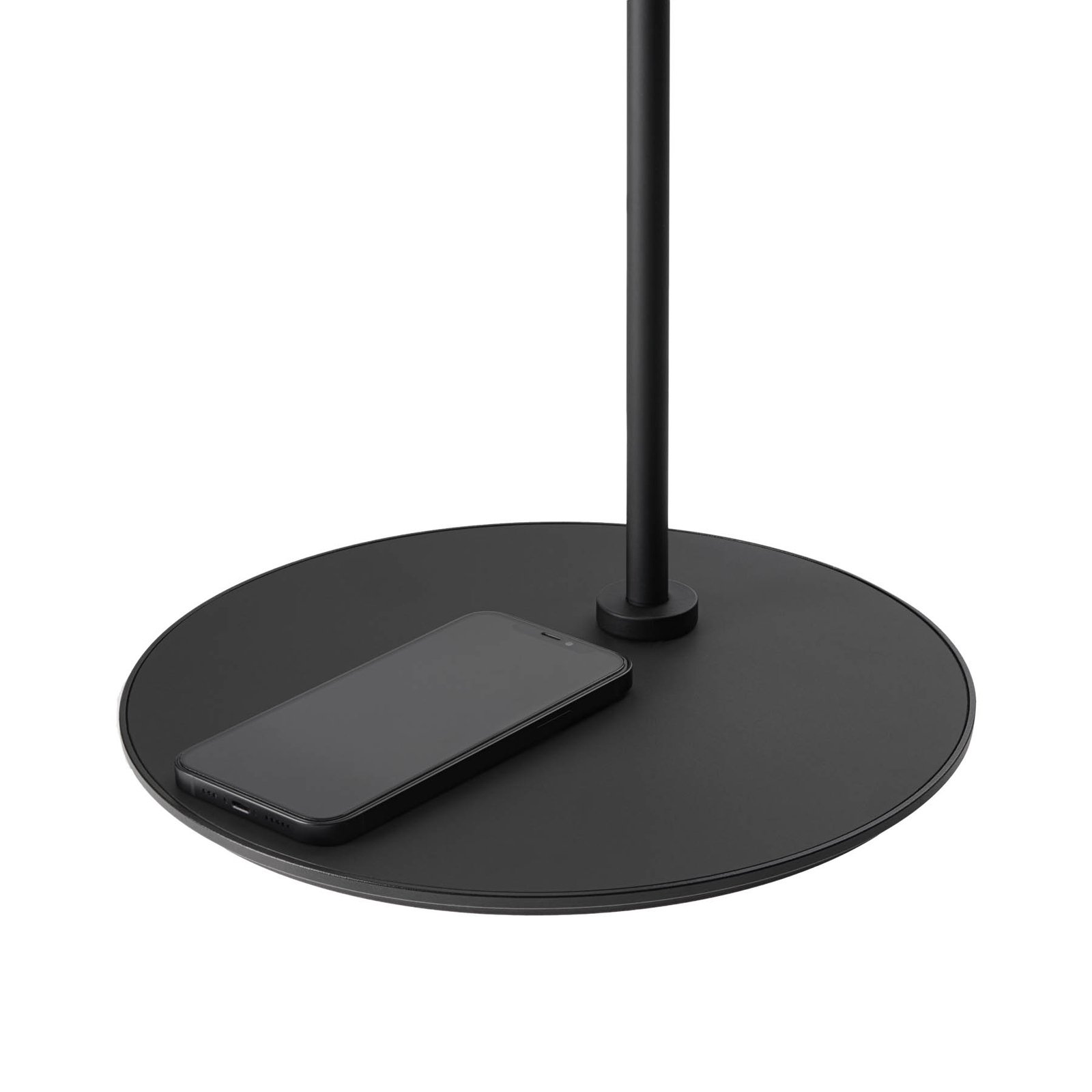 One LED-Schreibtischlampe, QI, Luftsensor, schwarz - HEAVN