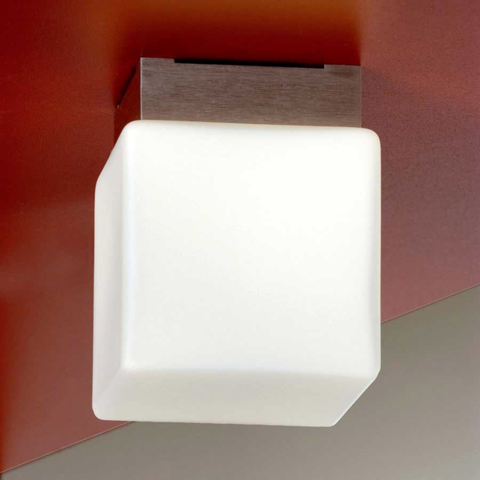 Plafondlamp CUBE, 12 cm