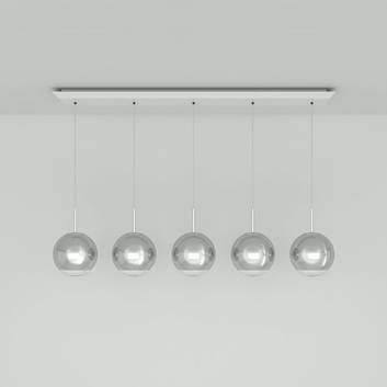Tom Dixon Mirror Ball 25 cm Linear 5 lampes