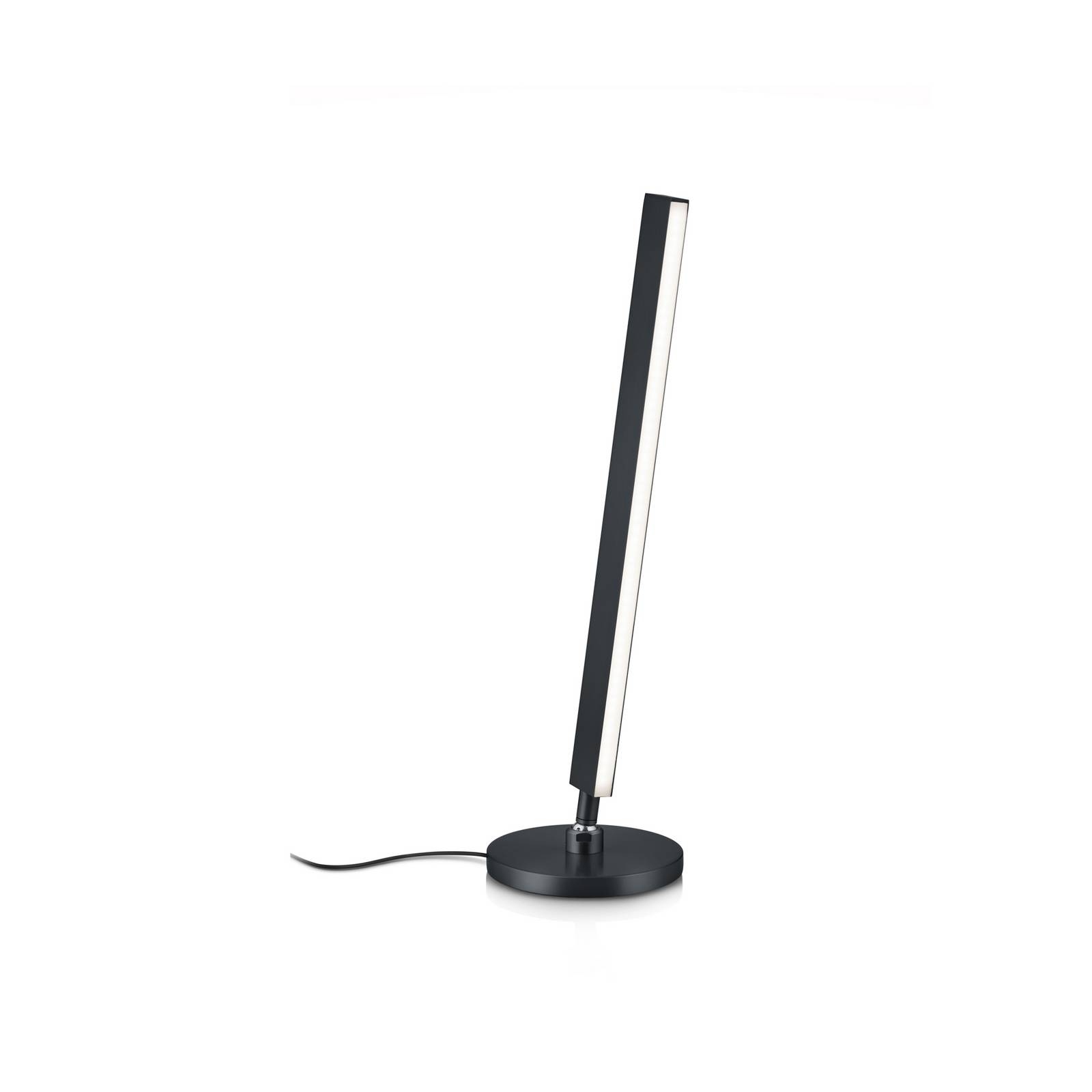 Lampa stołowa LED Kosma, czarna, CCT, sterowanie gestami