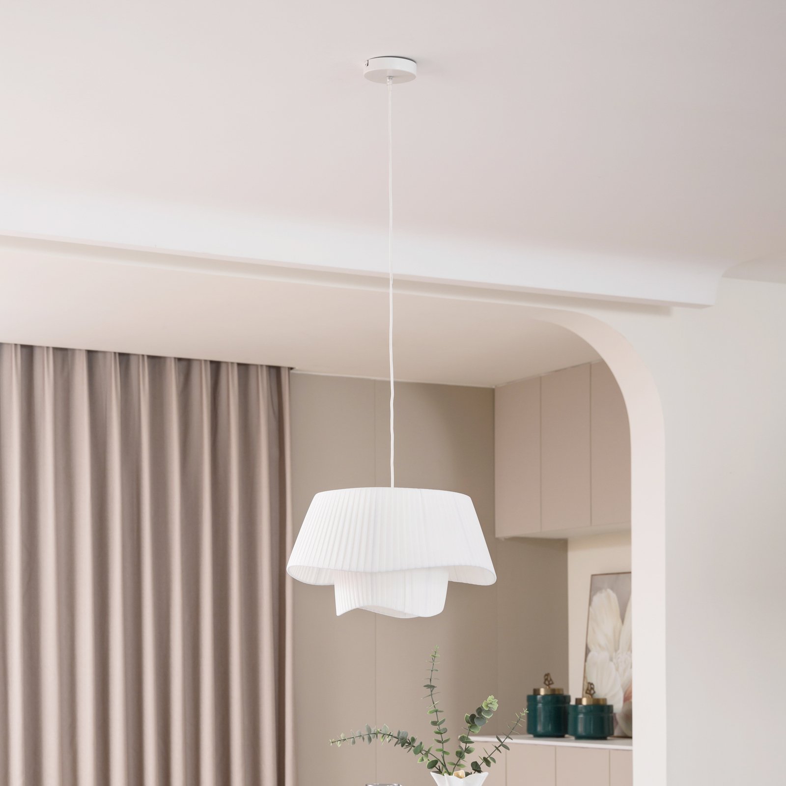 Eryndor Suspension Blanc - Lindby