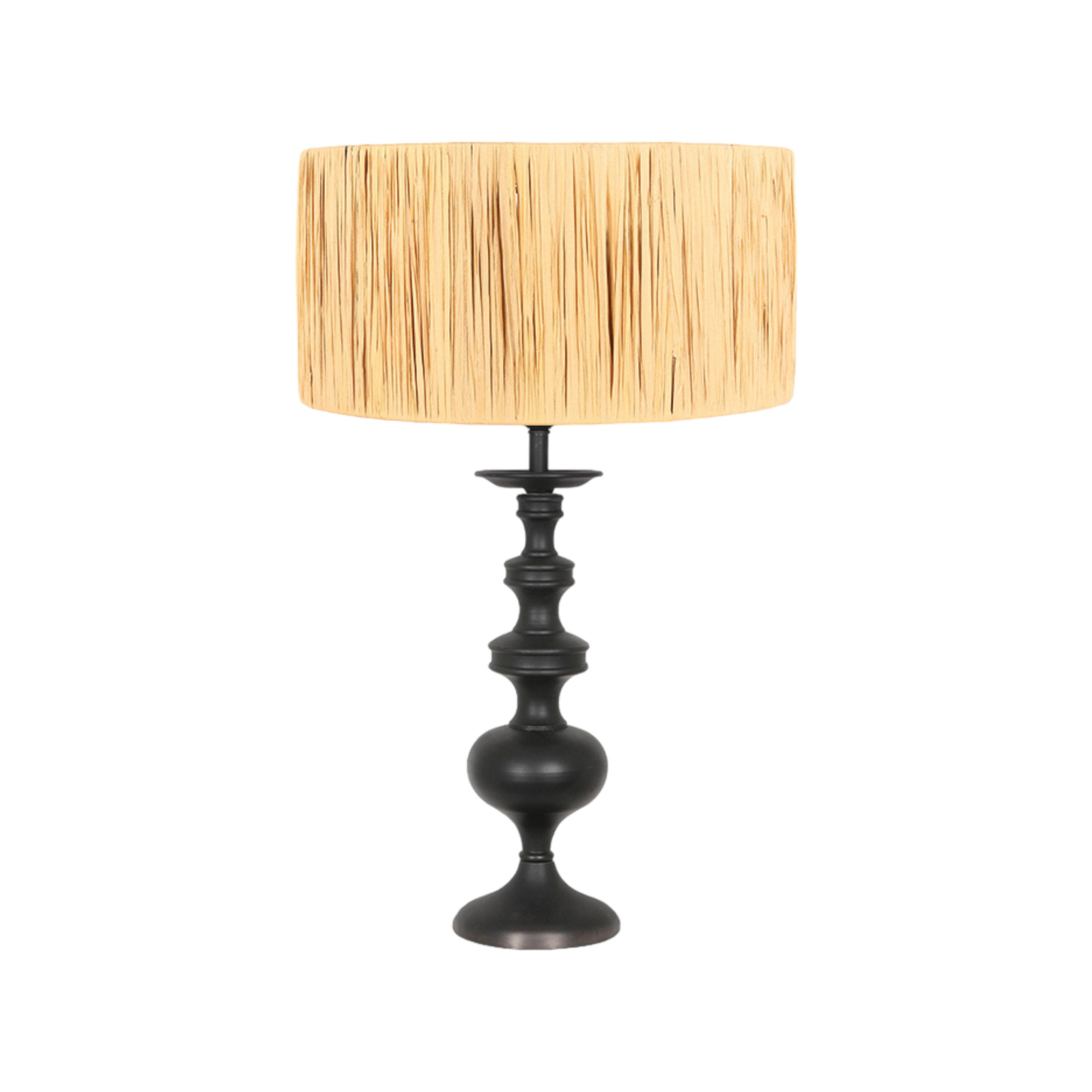 Lyons 3750ZW table lamp, Natur wickerwork