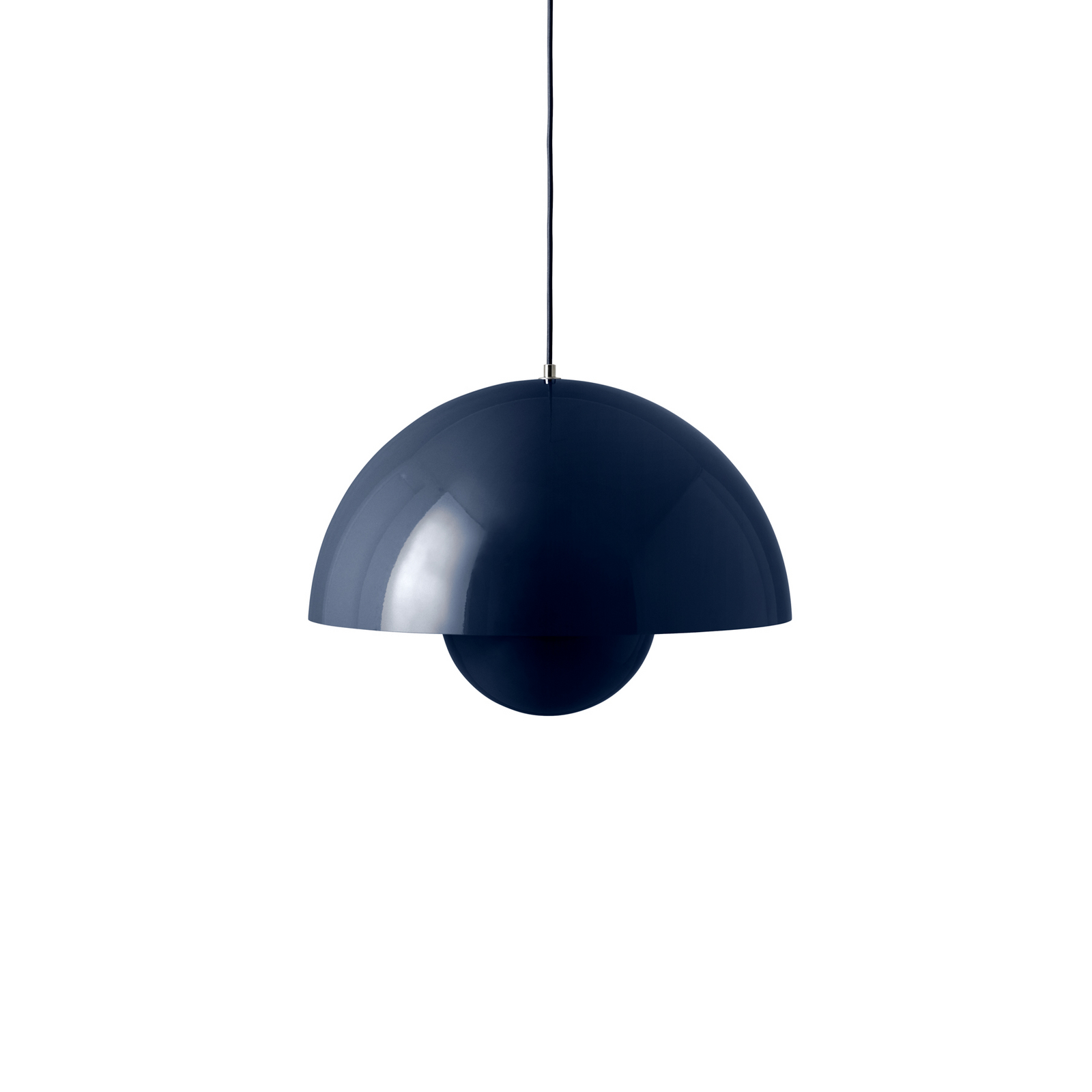 Suspension Flowerpot VP2, Ø 50 cm, bleu acier - &TRADITION