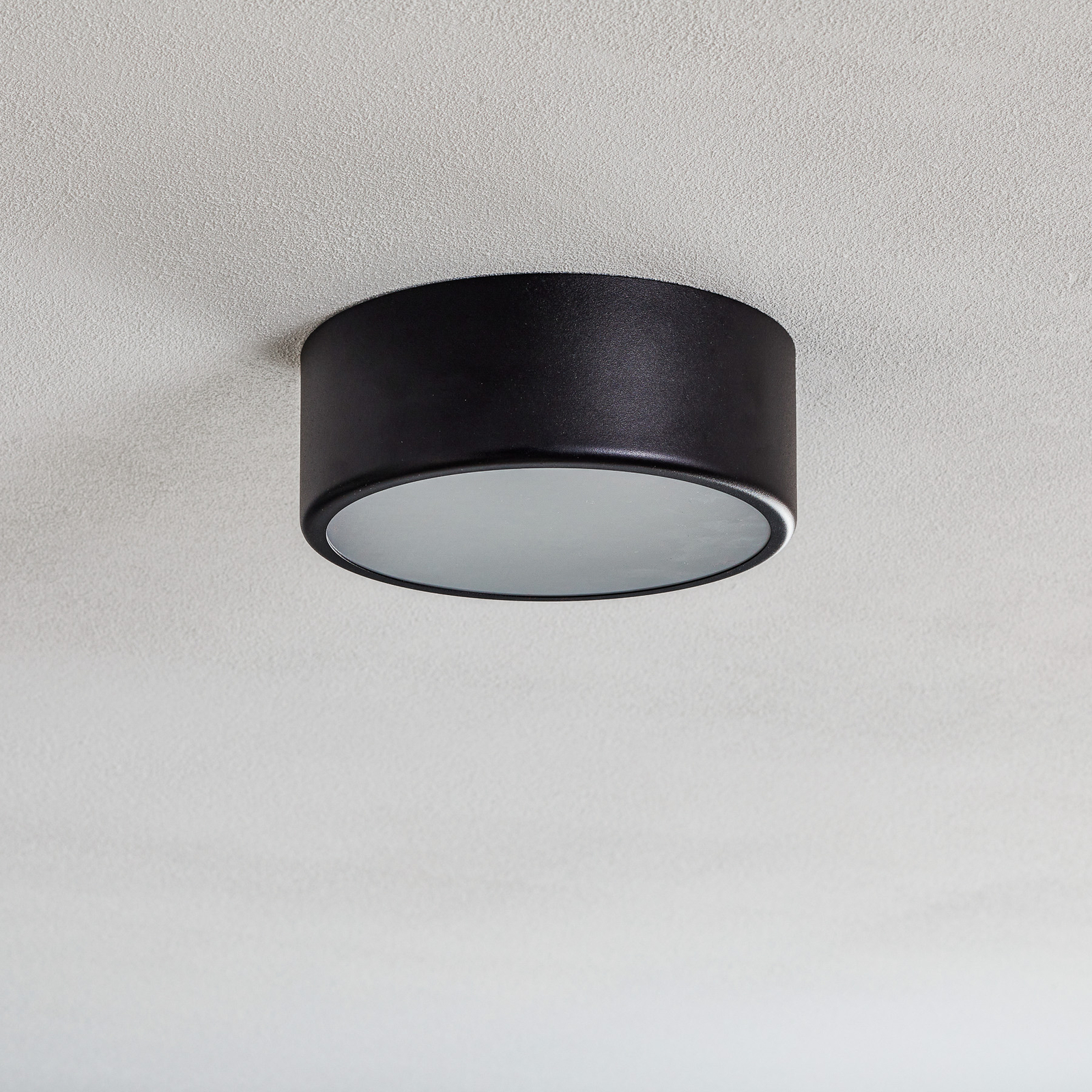 Cleo Deckenleuchte Ø 20 cm schwarz Metall E27