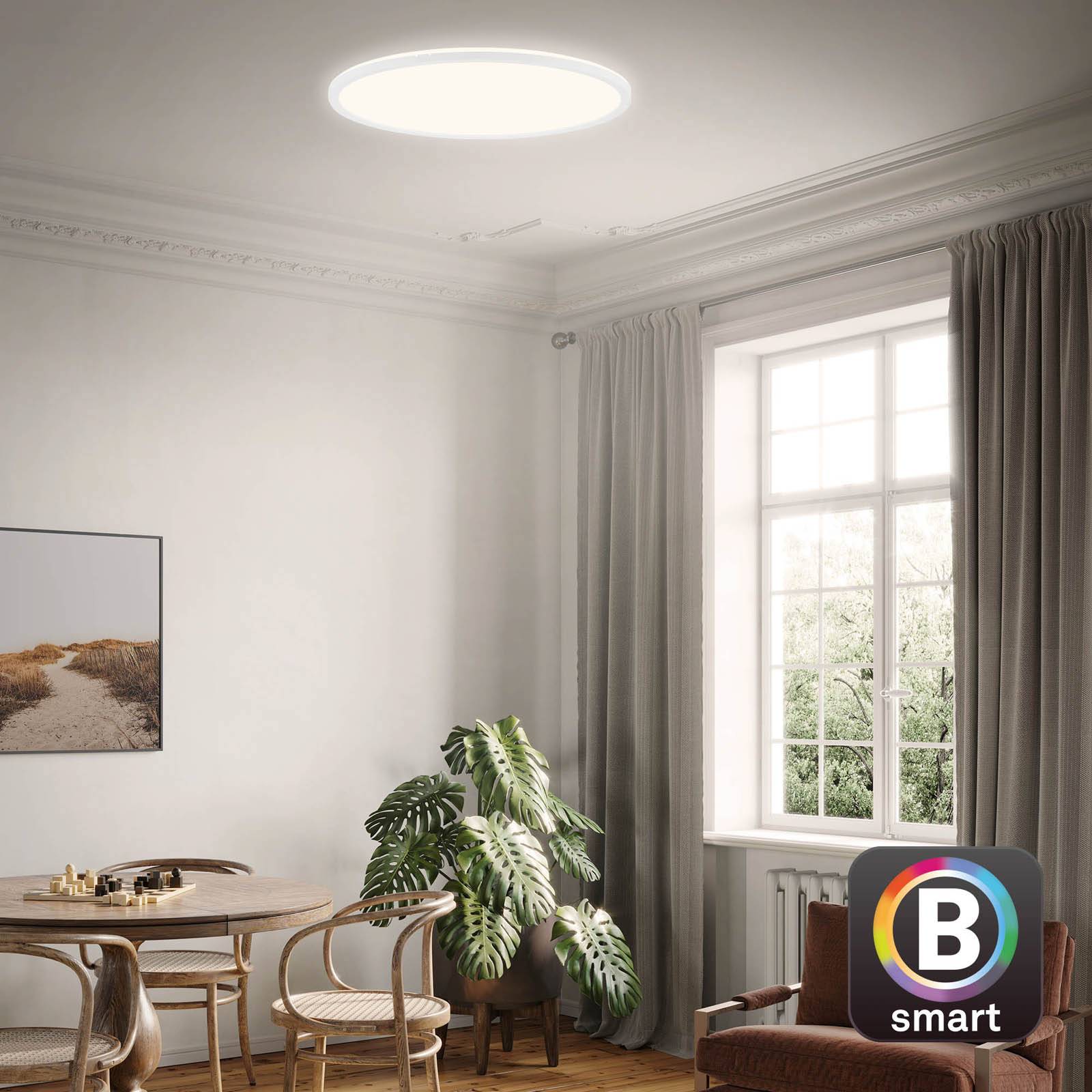 Lampa sufitowa LED Slim S ściemniana CCT biała Ø 45 cm