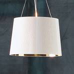 Kartell Gé lámpara colgante LED, blanco/dorado