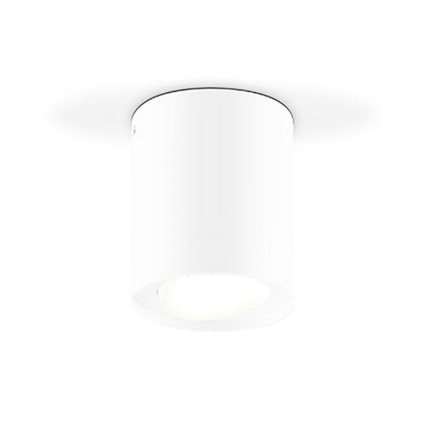 EVN Kardanus plafonieră LED Ø 9 cm alb