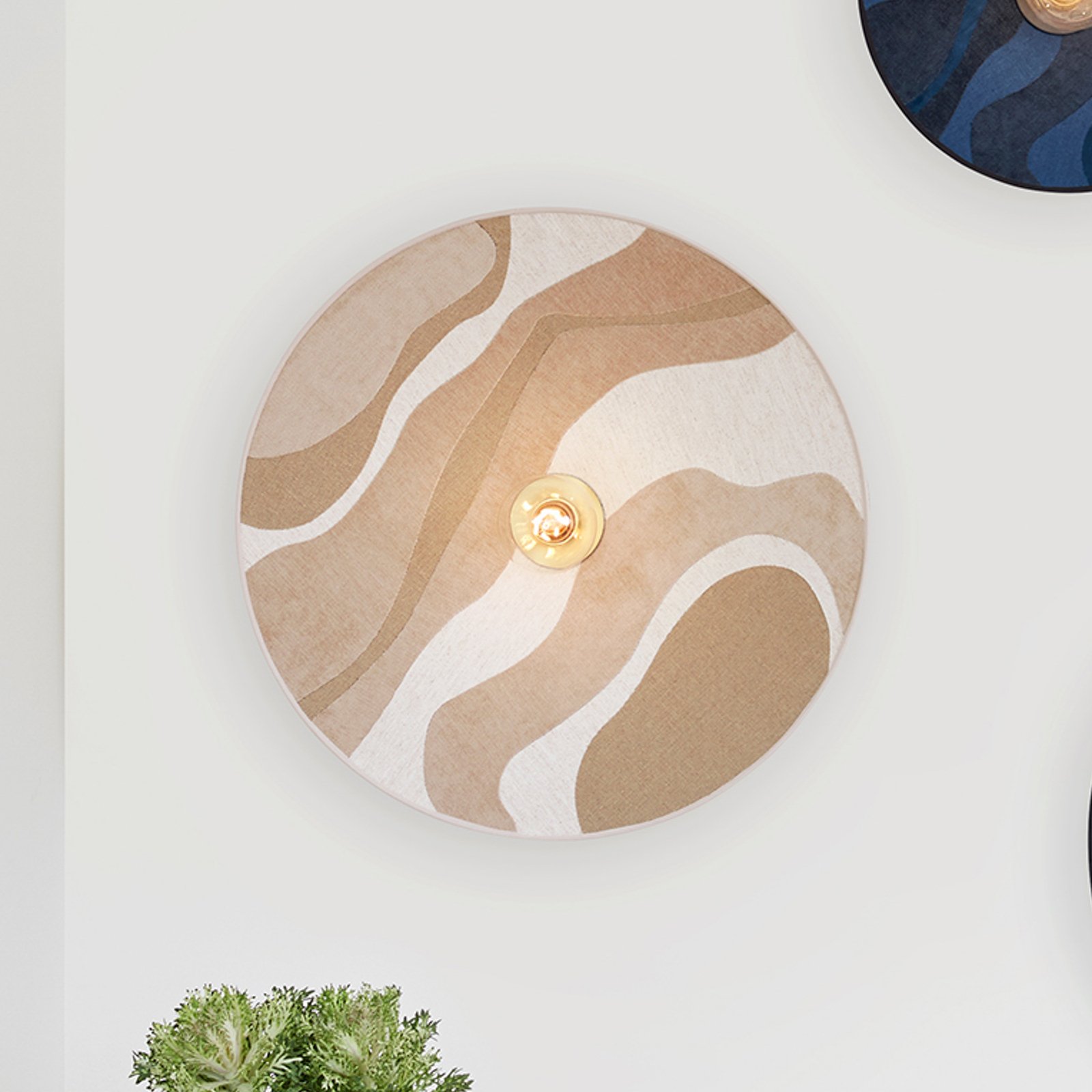 Sonia Laudet Wand Ø60cm malachit nacht - MARKET SET