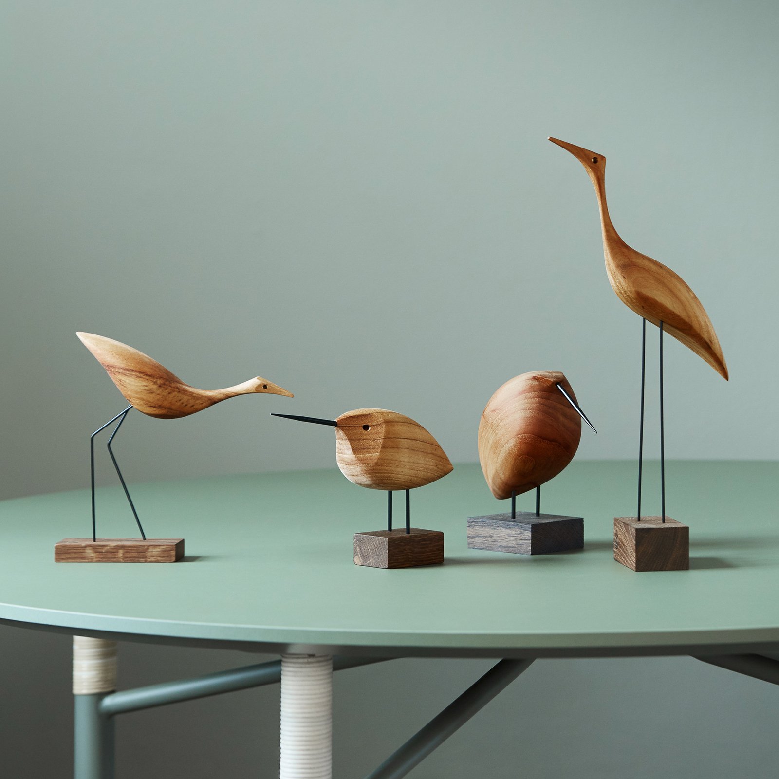 Beak Bird Awake Snipe Figurine en bois, chêne - Warm Nordic Beak Bird Awake Snipe Figurine en bois, chêne - Warm Nordic