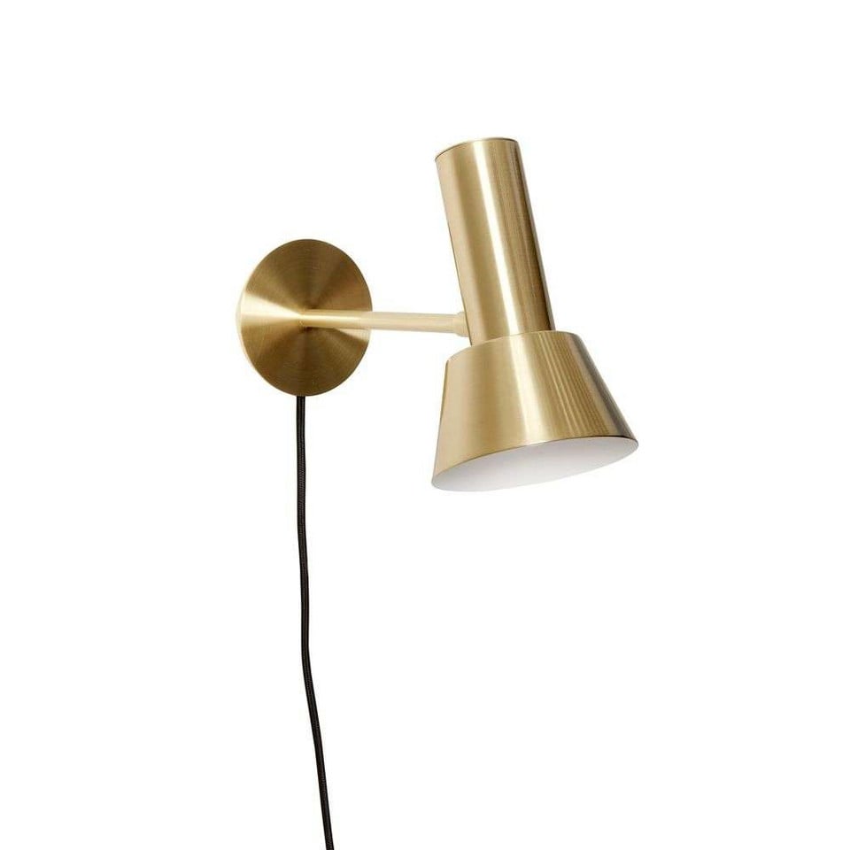 Hübsch Tap Vägglampa, guld / mässing från Hübsch