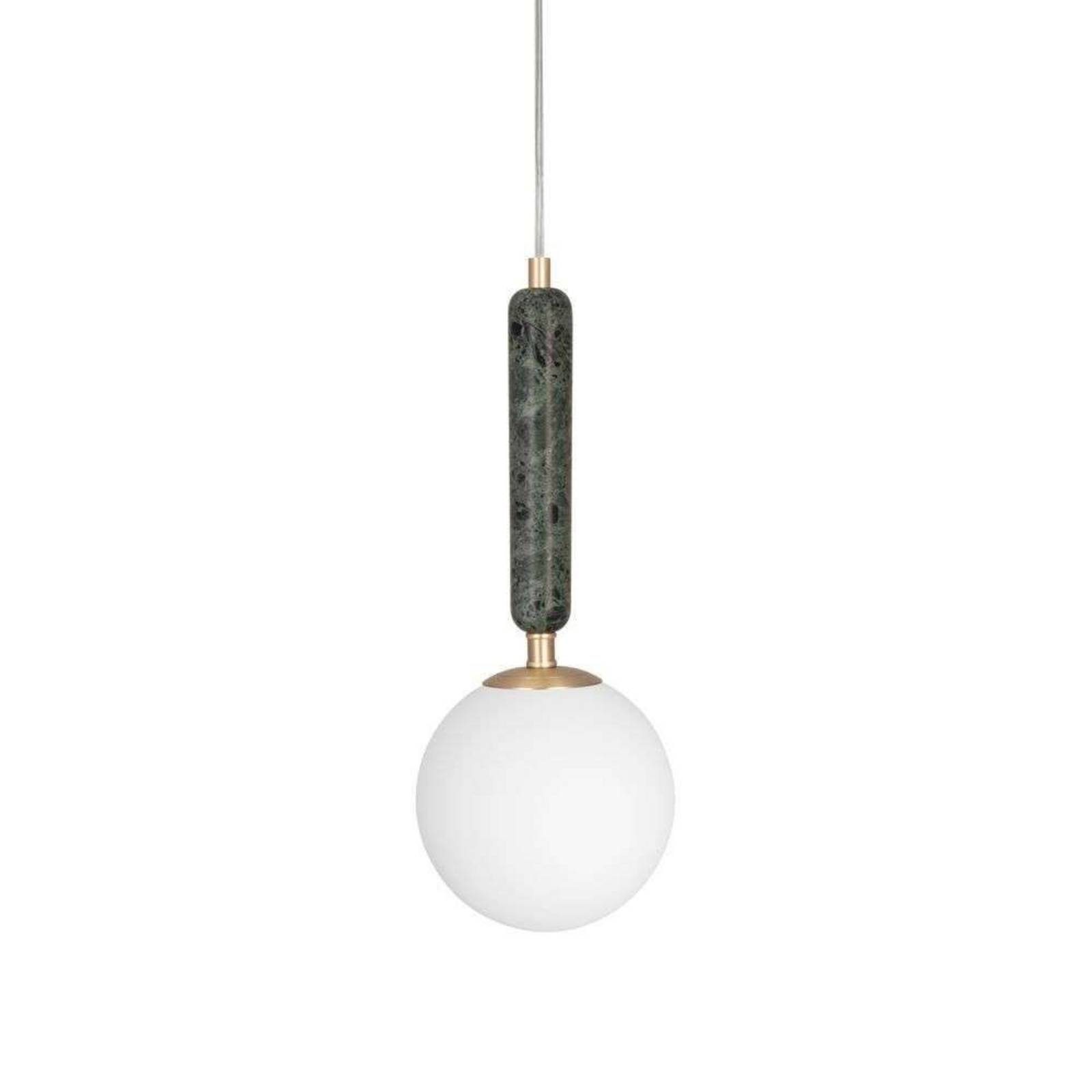 Globen Lighting Pendelleuchte Torrano, grün, Ø 15 cm