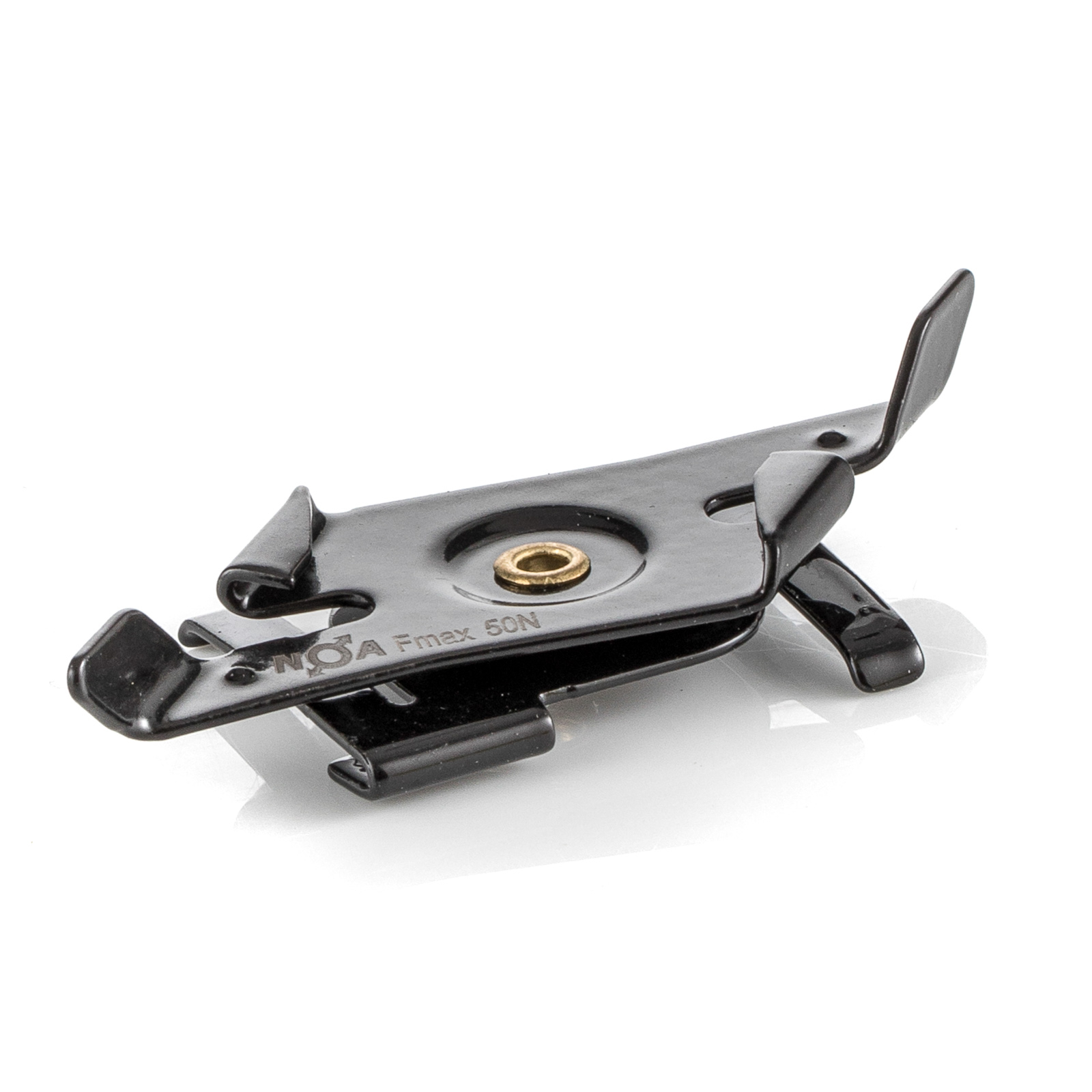 Fixation au plafond pour rail triphasé Noa, noire