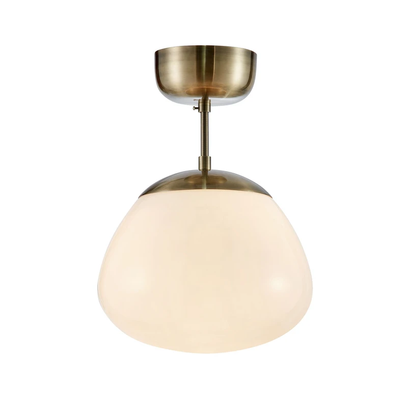 Markslöjd - Rise Ceiling Lamp White/Antique Brass