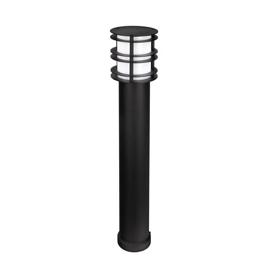 Stockholm LED-pollare, 85 cm, svart, jordankare – Norlys