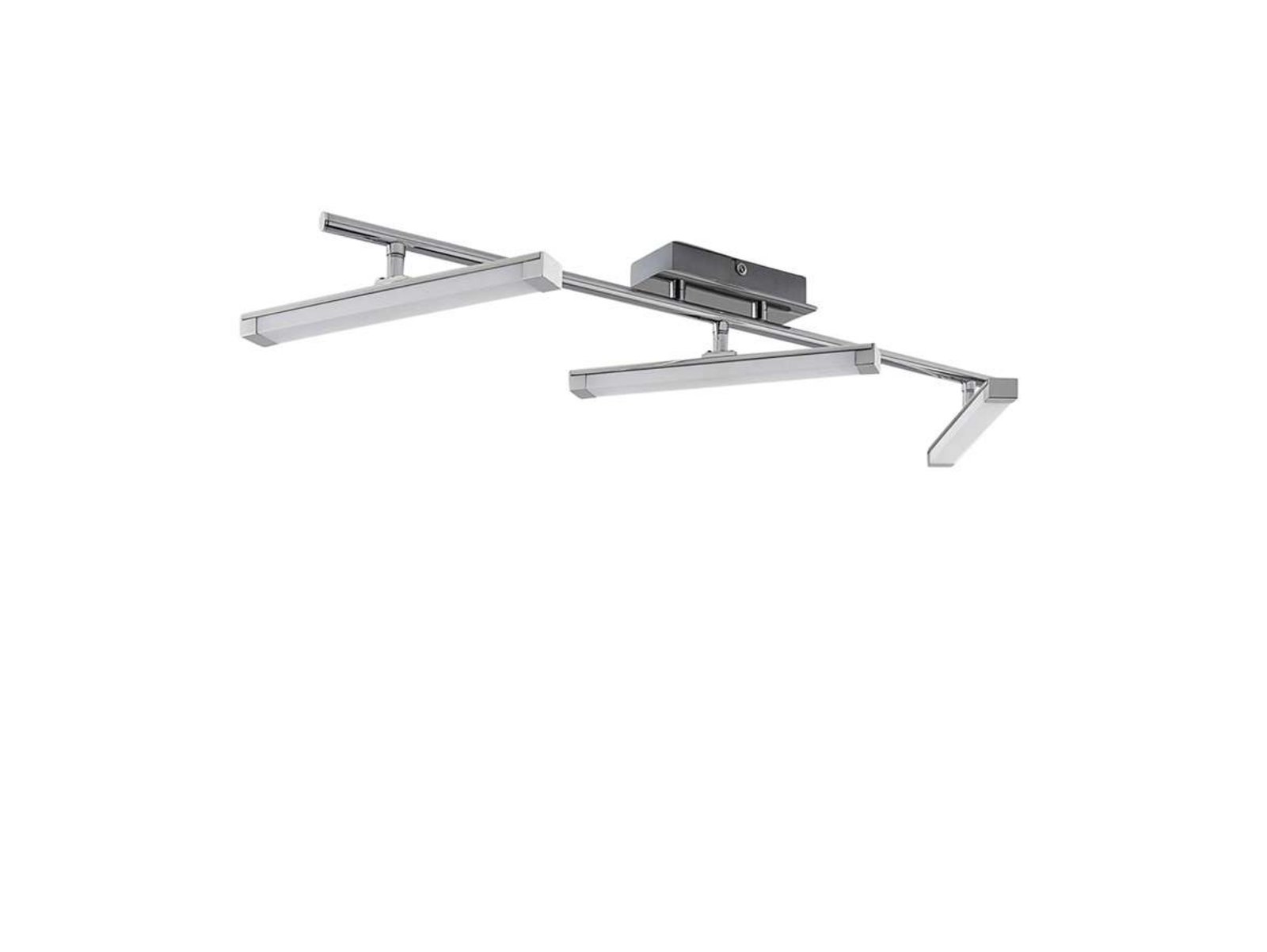 Pilou 3 LED Deckenleuchte Dim. White/Chrome - Lindby