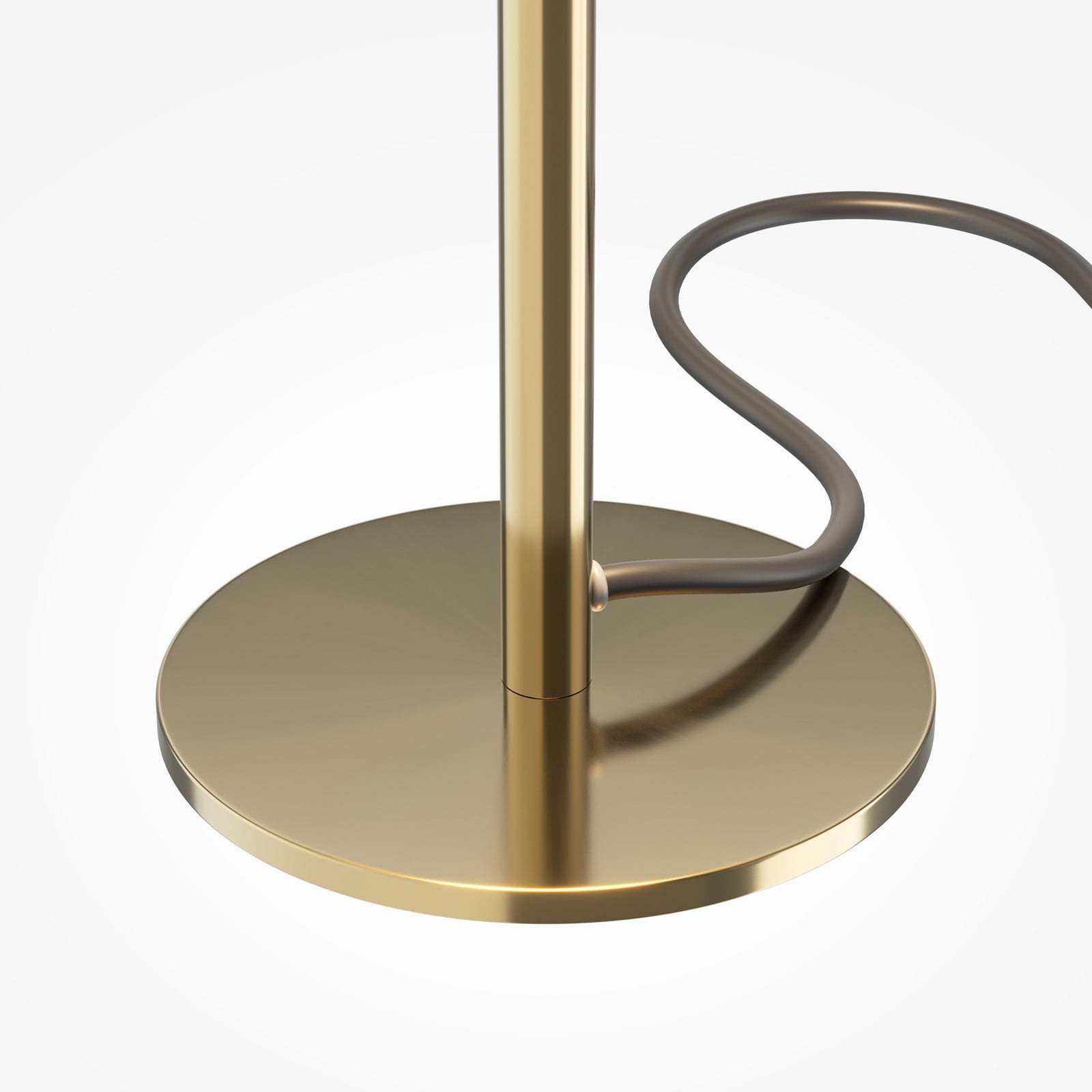 LED-bordlampe SCALA, brun/bronze, højde 24 cm, glas, dæmper LED-bordlampe SCALA, brun/bronze, højde 24 cm, glas, dæmper