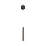 LED piekaramā lampa „Arimato“, Ø 4 cm, platīna krāsā, metāls, CCT