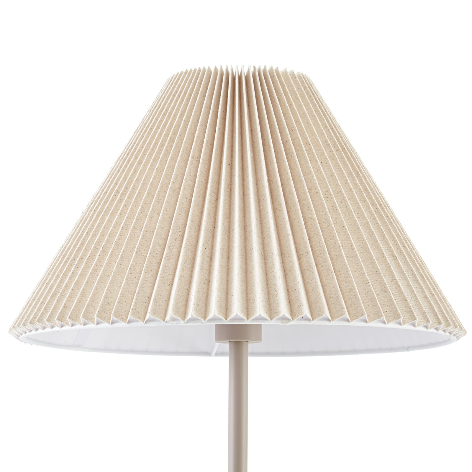Nola gulvlampe Percy, beige, høyde 155 cm, lin Nola gulvlampe Percy, beige, høyde 155 cm, lin