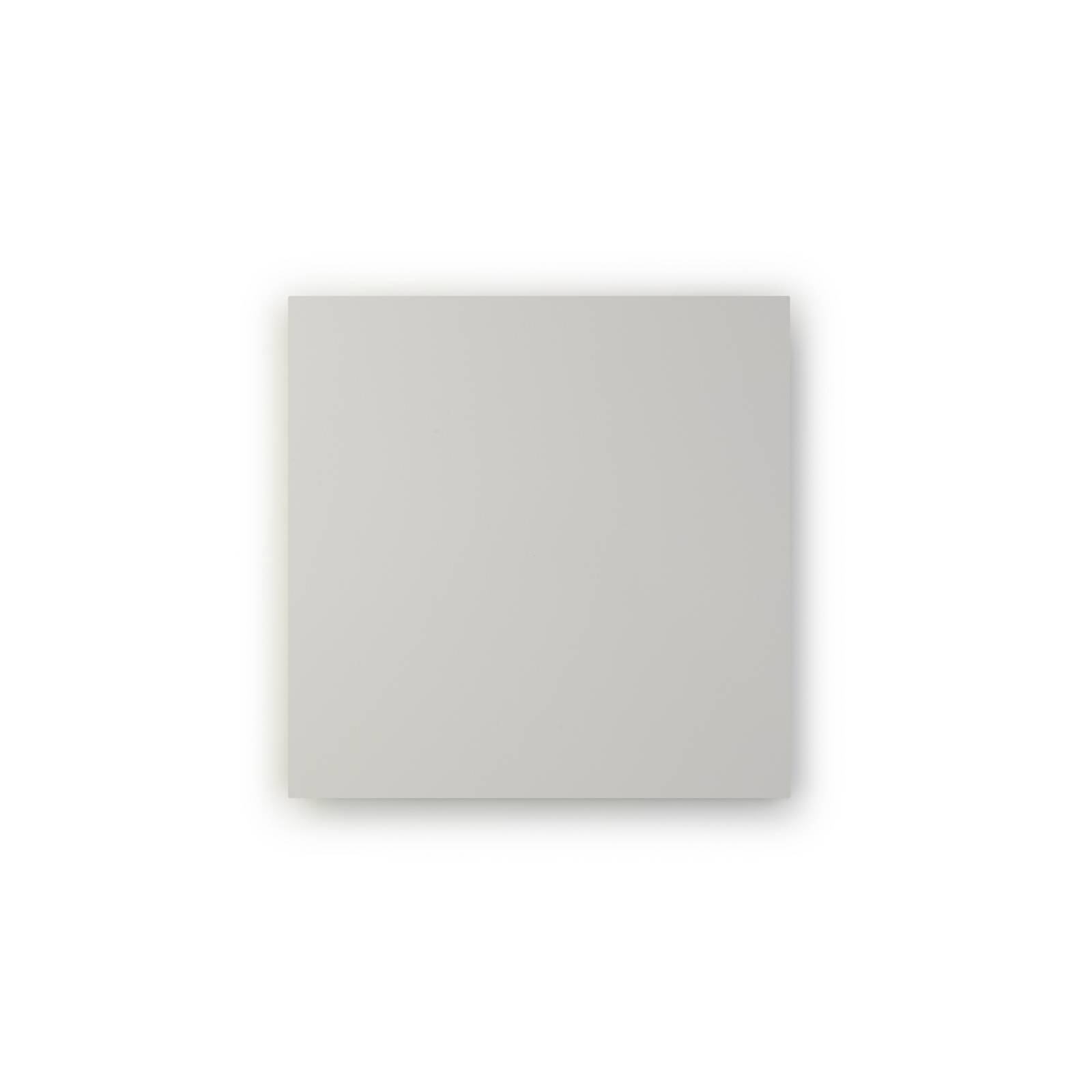 LED-Wandleuchte BLADE Q, weiß, 34 x 34 cm, Metall, dimmbar