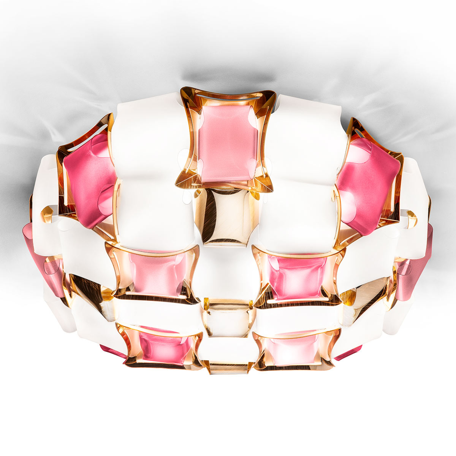 Slamp Mida ceiling light, 50 cm, gemstone look