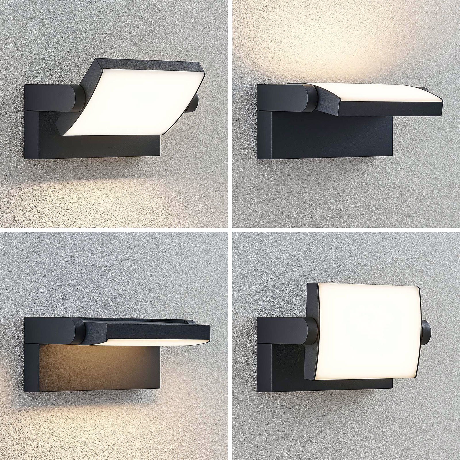 Sherin Outdoor Wall Lamp Grey - Lindby