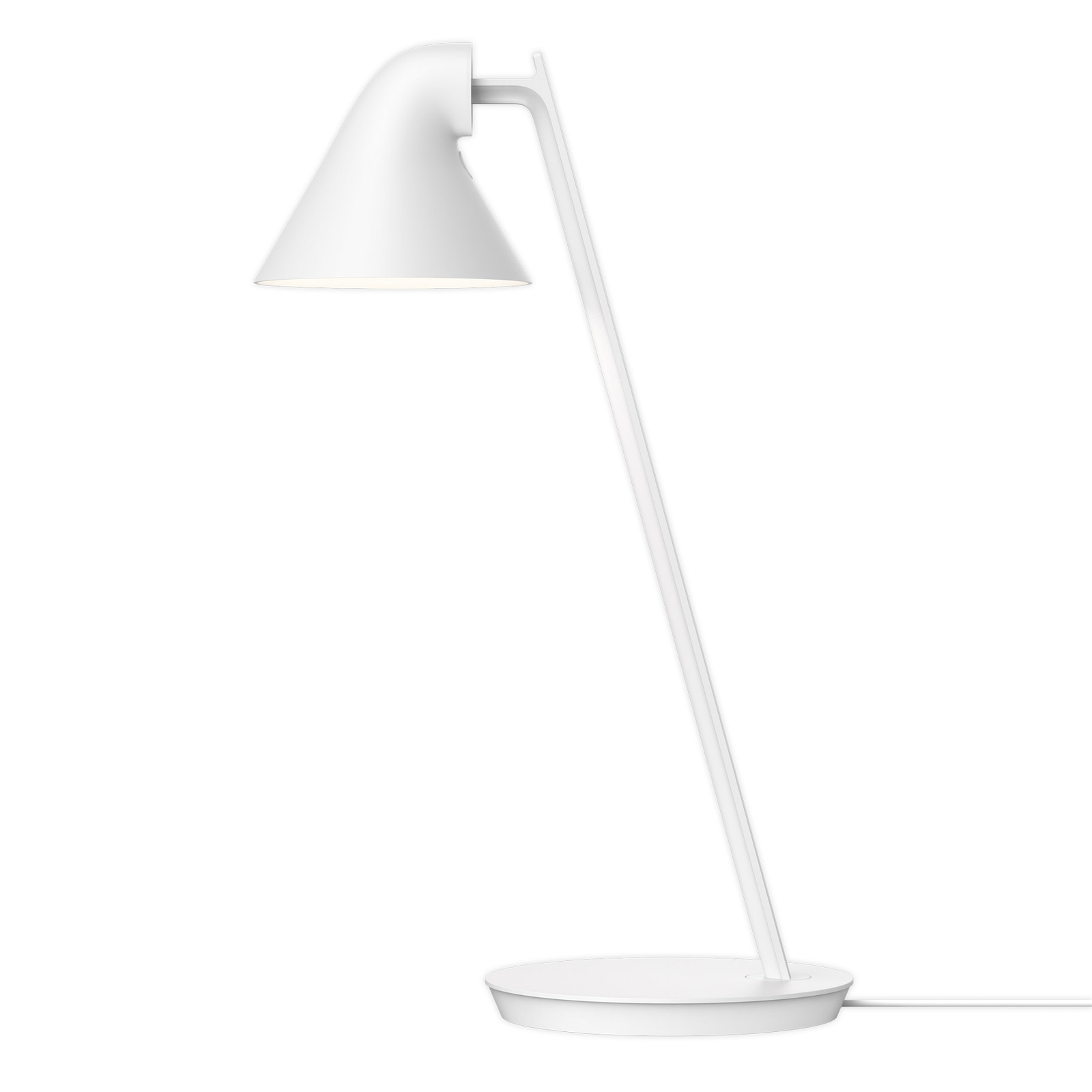 Louis Poulsen NJP Mini LED galda lampa balta