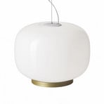 Foscarini Chouchin Reverse 1 LED goud/wit aan/uit