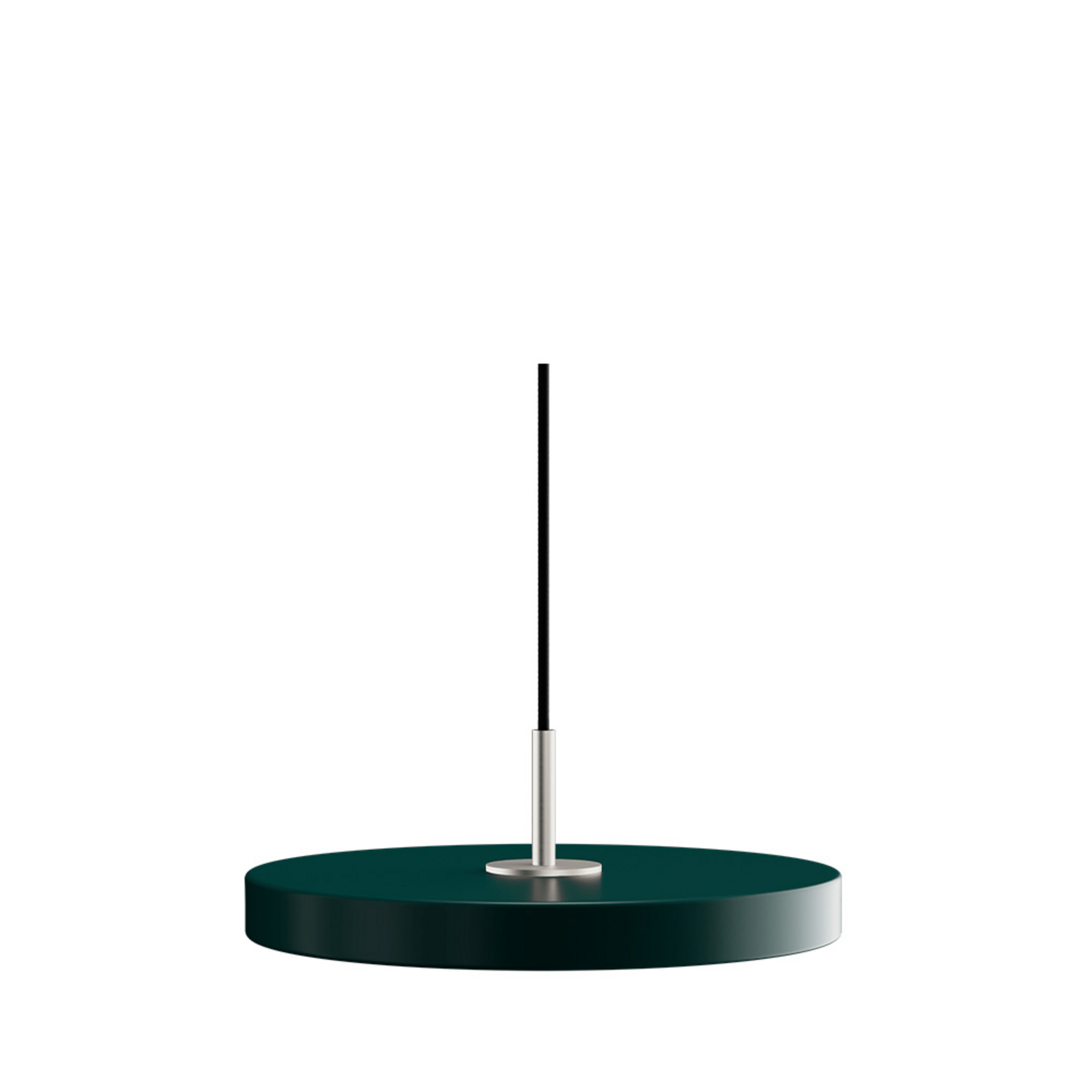 Asteria Plus Pendel Mini Forest Green/Steel Top - UMAGE