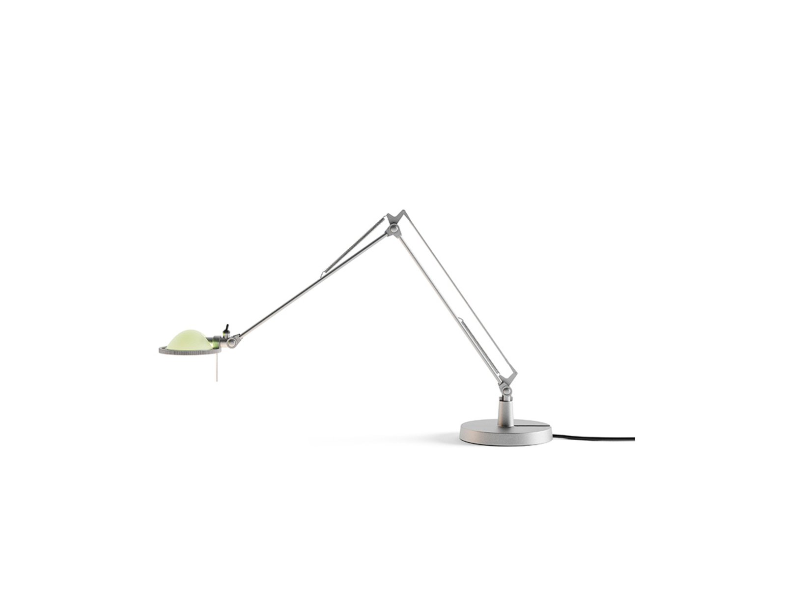 Berenice Stolní Lampa 30x30 Sage Green Glass/Aluminium - Luceplan