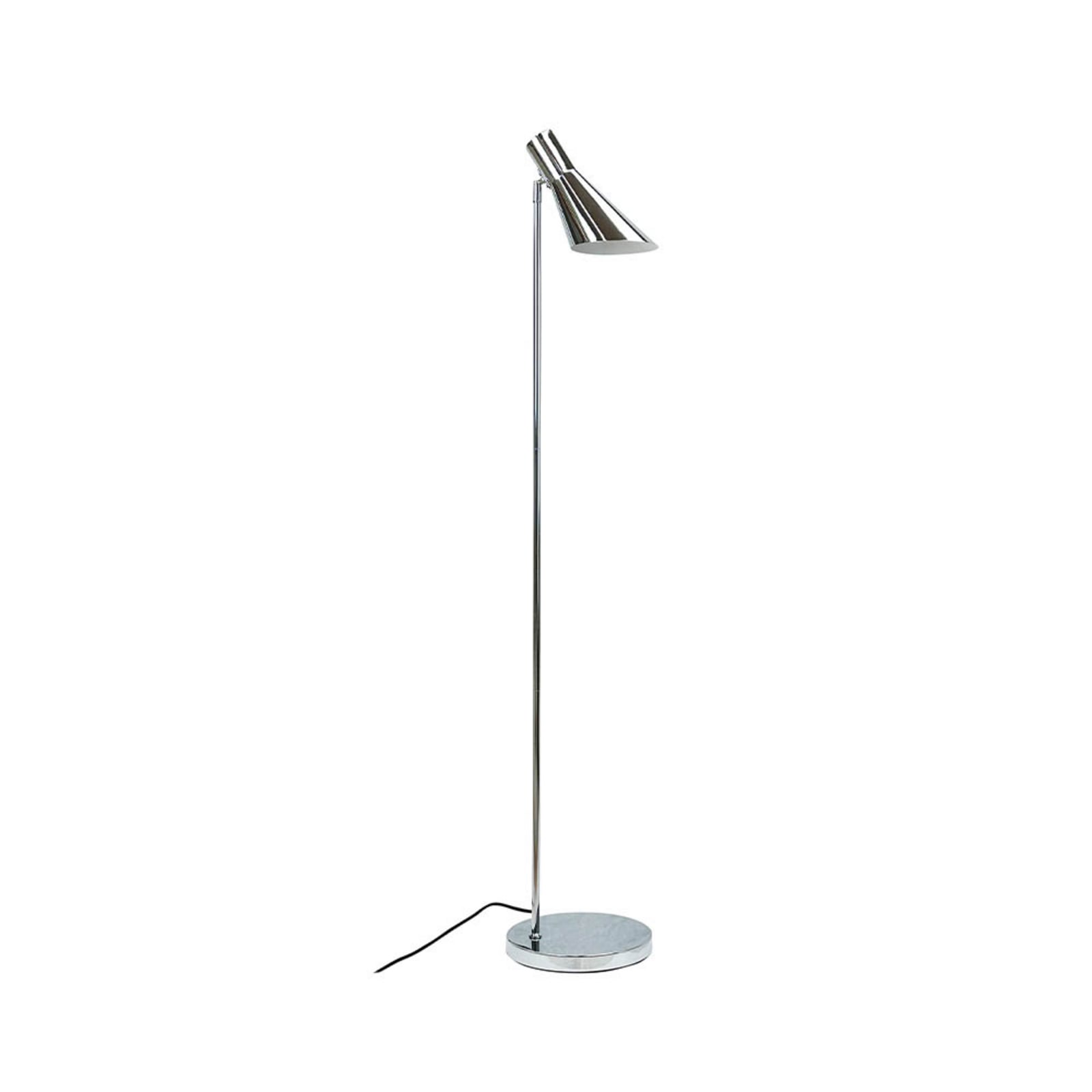 Dyberg Larsen Φωτιστικό δαπέδου DL12, χρώμιο, ύψος 139 cm, μέταλλο