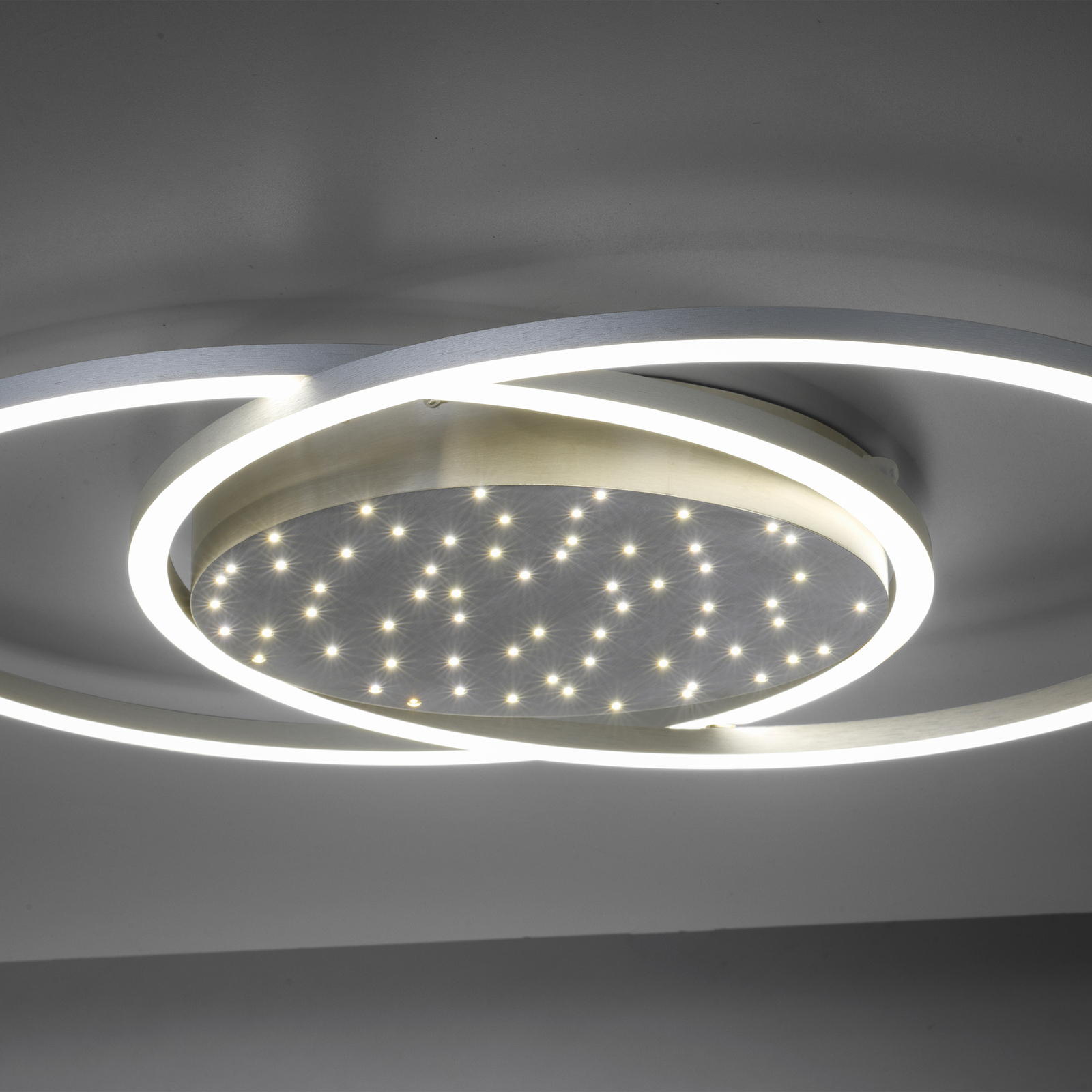 Paul Neuhaus Yuki -LED-kattovalaisin, pyöreä