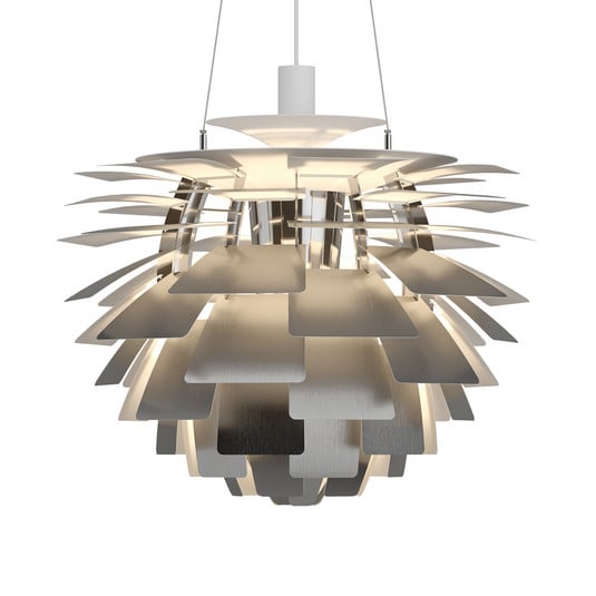 PH Artichoke V4 hanglamp, roestvrij staal Ø 60 cm - Louis Poulsen