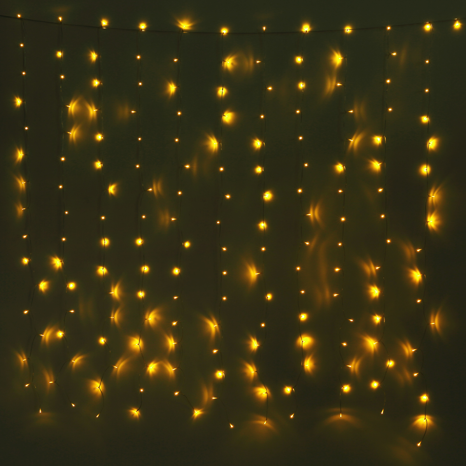 Saules LED gaismas aizkars IP44 150x150cm192-flame